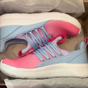 Kids Pink and Blue Sneakers